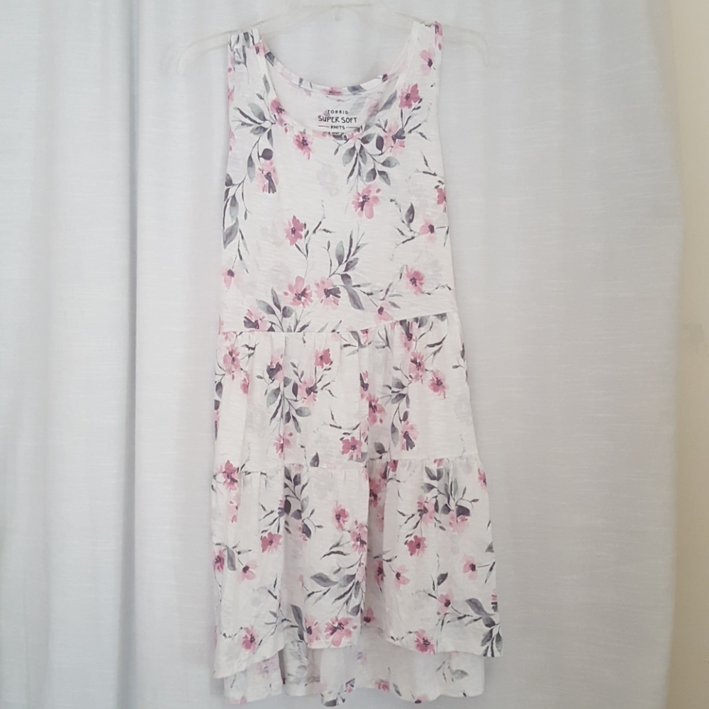 Torrid Tiered Babydoll Tank